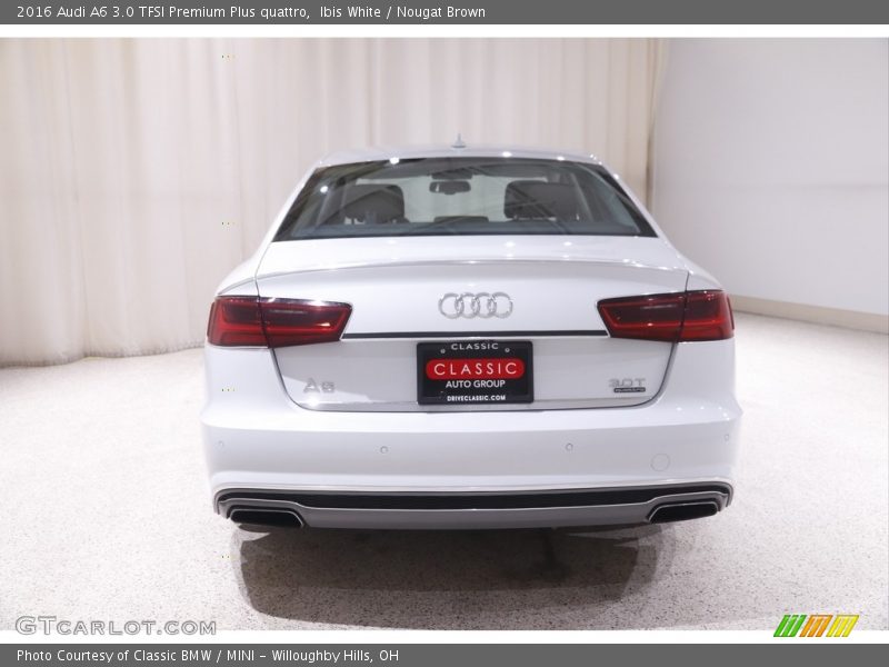 Ibis White / Nougat Brown 2016 Audi A6 3.0 TFSI Premium Plus quattro