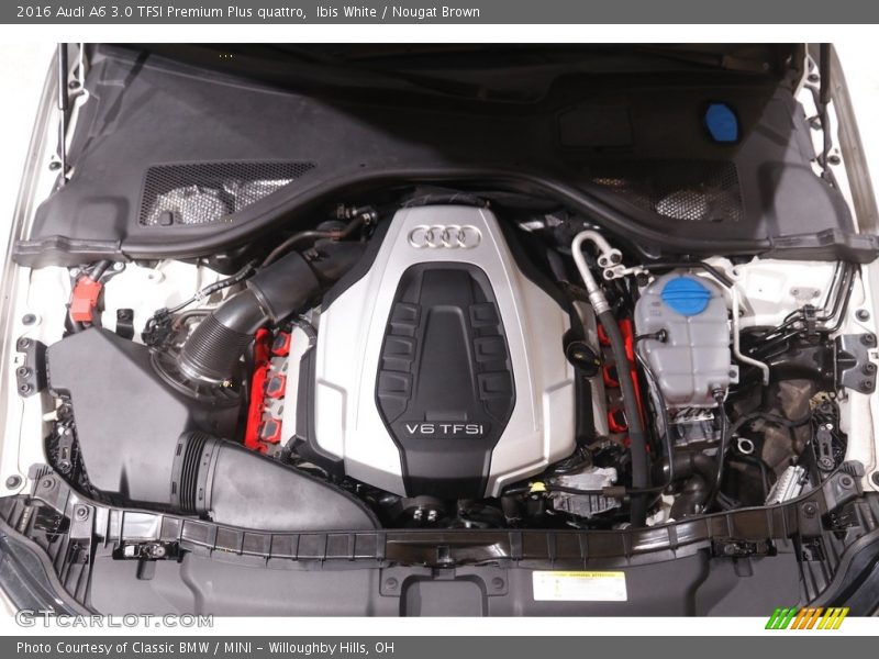 Ibis White / Nougat Brown 2016 Audi A6 3.0 TFSI Premium Plus quattro