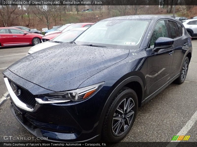 Eternal Blue Metallic / Black 2018 Mazda CX-5 Grand Touring AWD