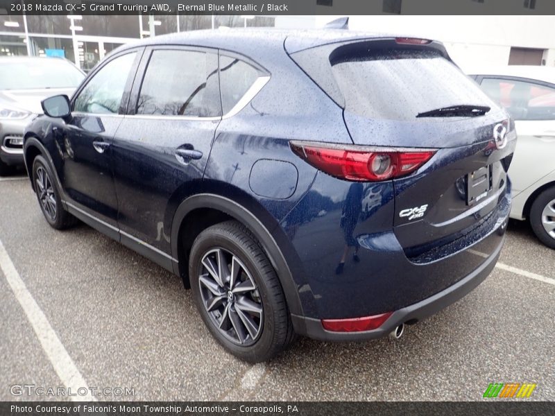 Eternal Blue Metallic / Black 2018 Mazda CX-5 Grand Touring AWD