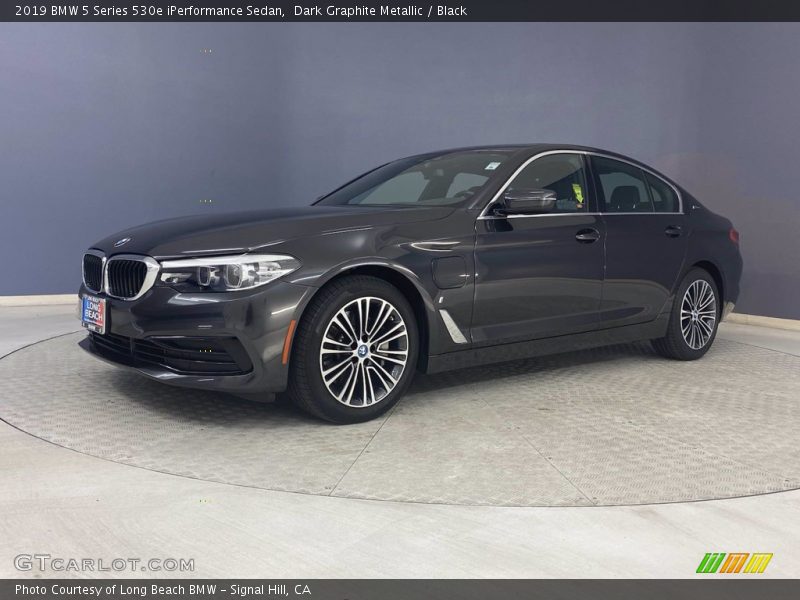 Dark Graphite Metallic / Black 2019 BMW 5 Series 530e iPerformance Sedan