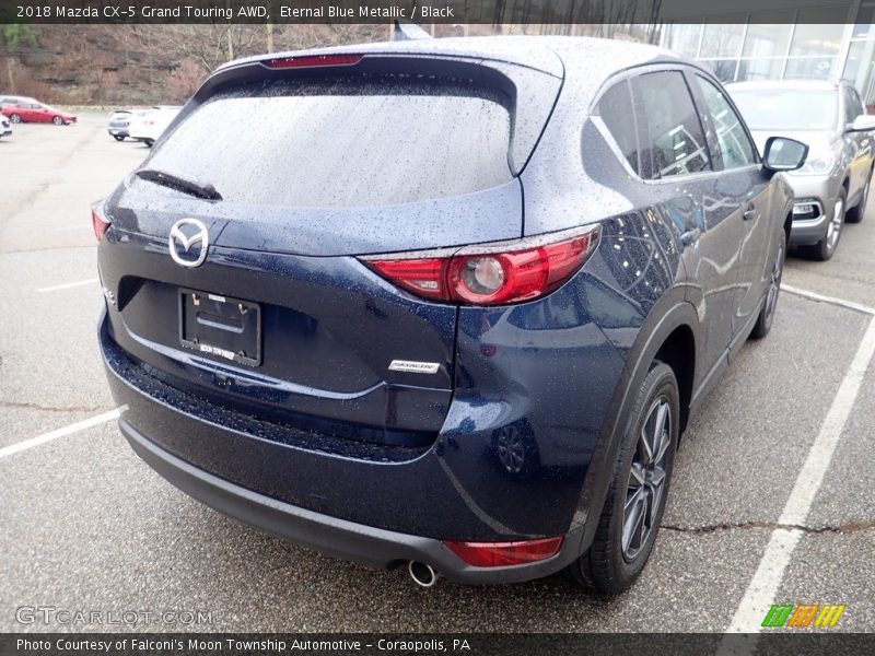 Eternal Blue Metallic / Black 2018 Mazda CX-5 Grand Touring AWD