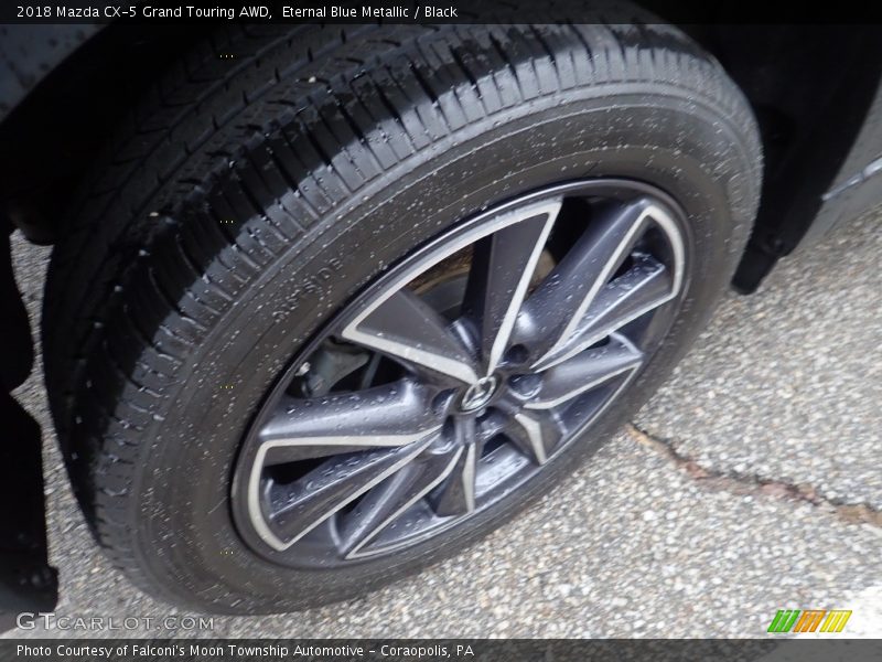 Eternal Blue Metallic / Black 2018 Mazda CX-5 Grand Touring AWD