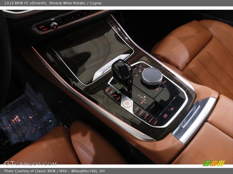 Mineral White Metallic / Cognac 2019 BMW X5 xDrive40i