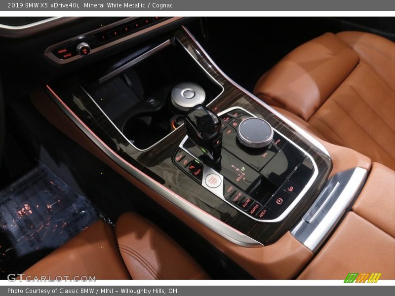 Mineral White Metallic / Cognac 2019 BMW X5 xDrive40i