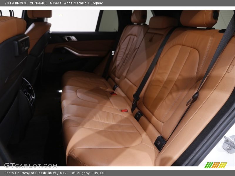 Mineral White Metallic / Cognac 2019 BMW X5 xDrive40i