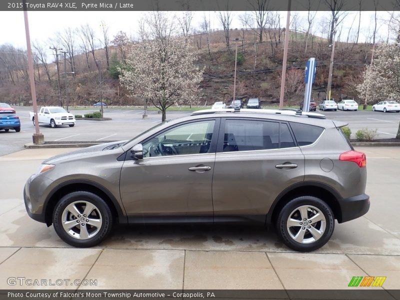 Pyrite Mica / Latte 2015 Toyota RAV4 XLE