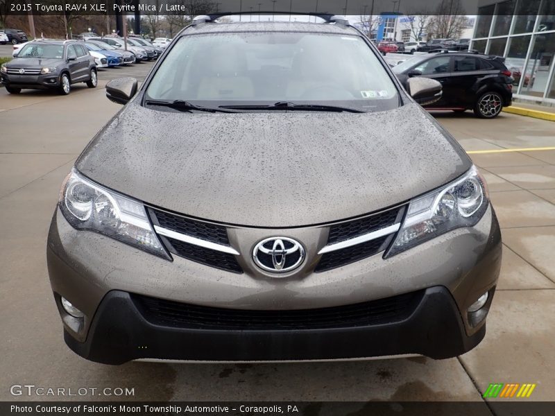 Pyrite Mica / Latte 2015 Toyota RAV4 XLE