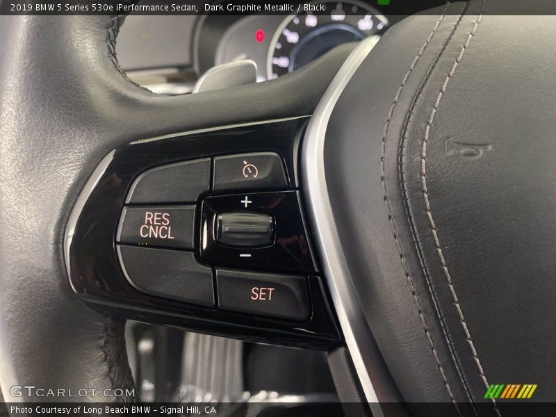 Dark Graphite Metallic / Black 2019 BMW 5 Series 530e iPerformance Sedan