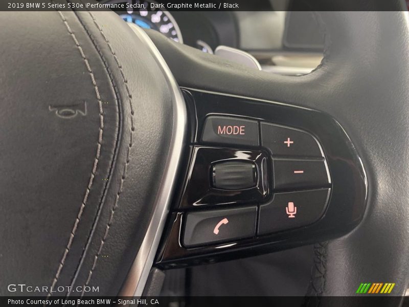 Dark Graphite Metallic / Black 2019 BMW 5 Series 530e iPerformance Sedan