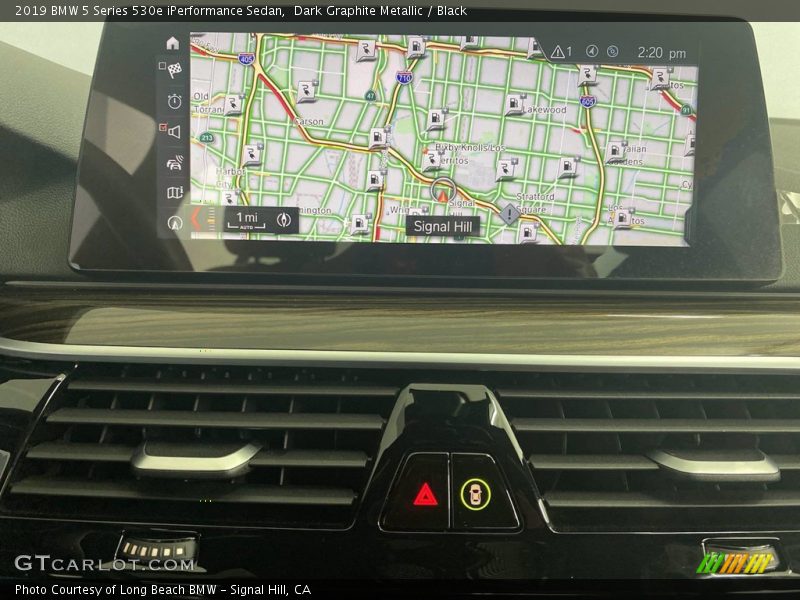 Dark Graphite Metallic / Black 2019 BMW 5 Series 530e iPerformance Sedan