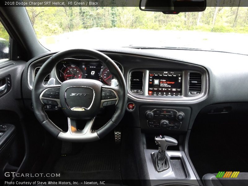 Dashboard of 2018 Charger SRT Hellcat