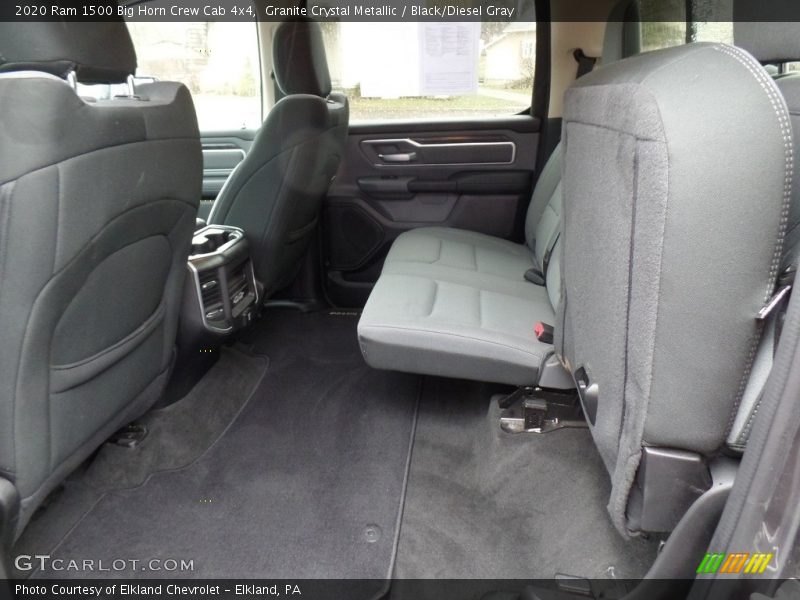 Granite Crystal Metallic / Black/Diesel Gray 2020 Ram 1500 Big Horn Crew Cab 4x4