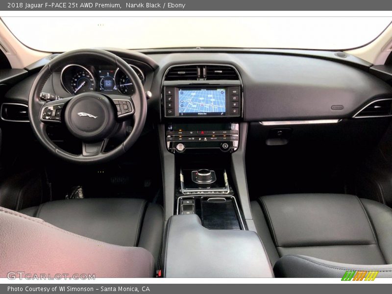 Narvik Black / Ebony 2018 Jaguar F-PACE 25t AWD Premium