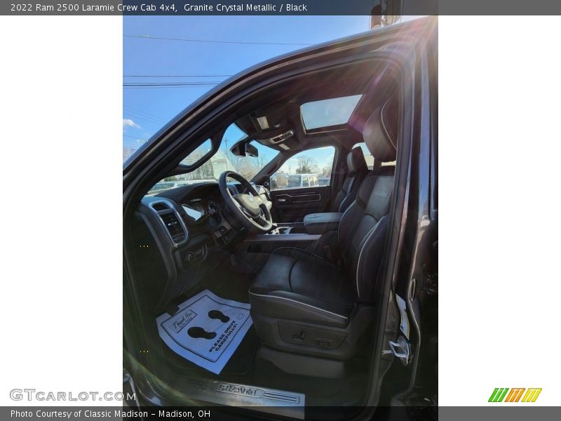 Granite Crystal Metallic / Black 2022 Ram 2500 Laramie Crew Cab 4x4