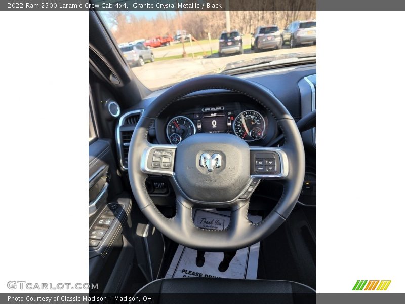 Granite Crystal Metallic / Black 2022 Ram 2500 Laramie Crew Cab 4x4
