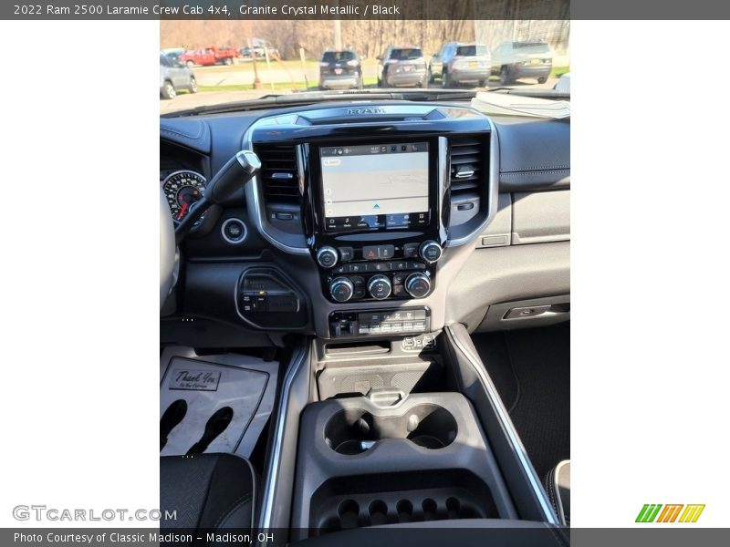 Granite Crystal Metallic / Black 2022 Ram 2500 Laramie Crew Cab 4x4