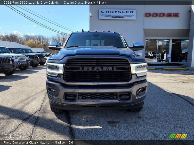 Granite Crystal Metallic / Black 2022 Ram 2500 Laramie Crew Cab 4x4