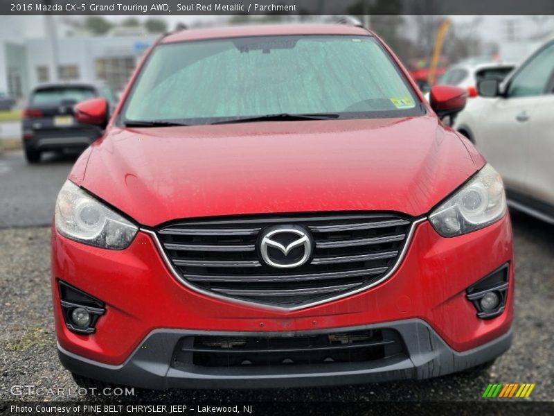 Soul Red Metallic / Parchment 2016 Mazda CX-5 Grand Touring AWD