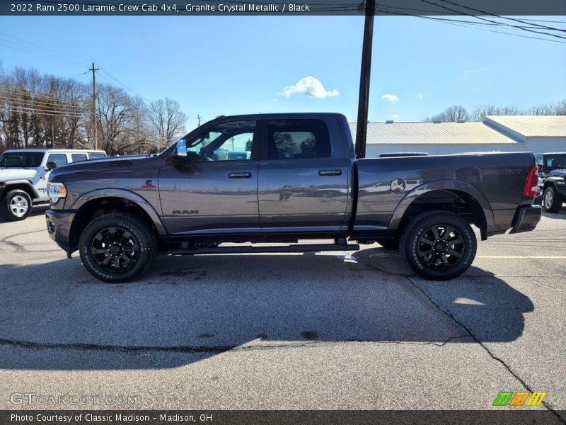 Granite Crystal Metallic / Black 2022 Ram 2500 Laramie Crew Cab 4x4