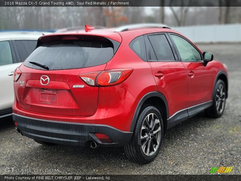 Soul Red Metallic / Parchment 2016 Mazda CX-5 Grand Touring AWD