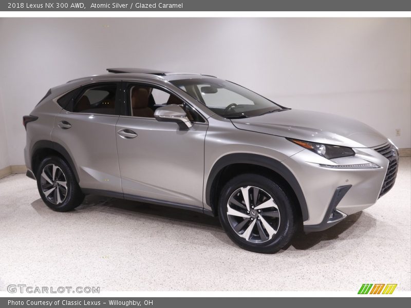 Atomic Silver / Glazed Caramel 2018 Lexus NX 300 AWD