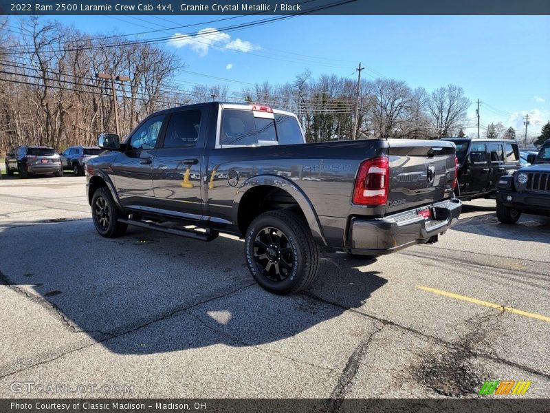 Granite Crystal Metallic / Black 2022 Ram 2500 Laramie Crew Cab 4x4