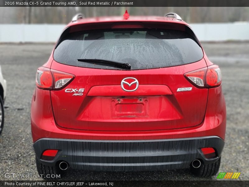 Soul Red Metallic / Parchment 2016 Mazda CX-5 Grand Touring AWD