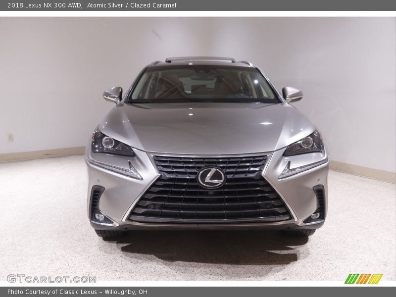 Atomic Silver / Glazed Caramel 2018 Lexus NX 300 AWD