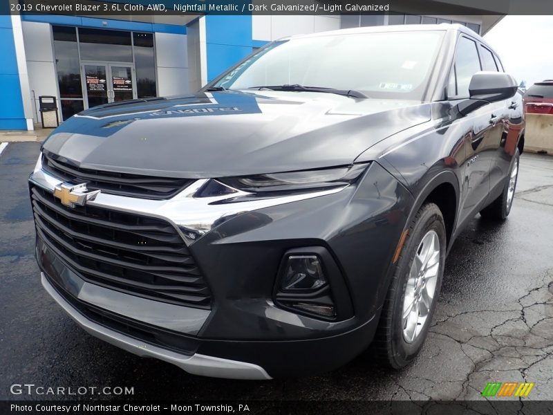 Nightfall Metallic / Dark Galvanized/­Light Galvanized 2019 Chevrolet Blazer 3.6L Cloth AWD