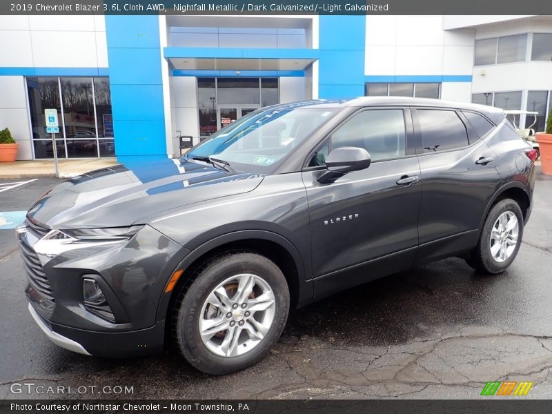 Nightfall Metallic / Dark Galvanized/­Light Galvanized 2019 Chevrolet Blazer 3.6L Cloth AWD