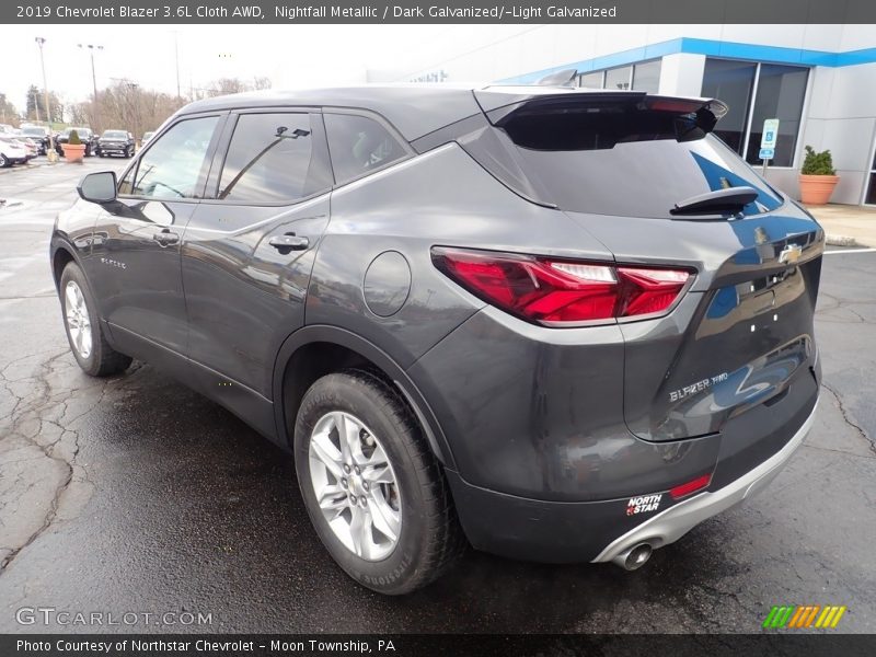 Nightfall Metallic / Dark Galvanized/­Light Galvanized 2019 Chevrolet Blazer 3.6L Cloth AWD