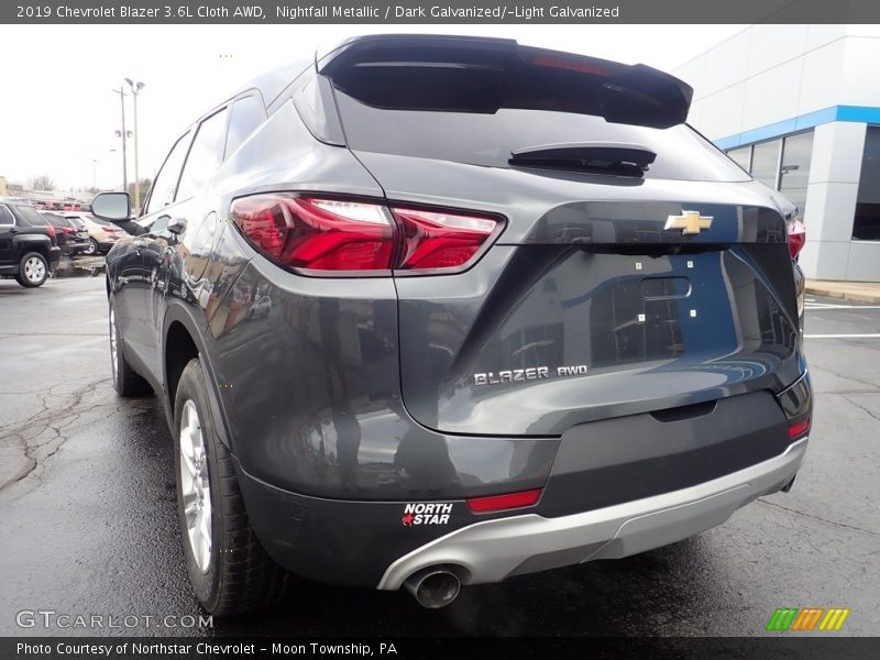 Nightfall Metallic / Dark Galvanized/­Light Galvanized 2019 Chevrolet Blazer 3.6L Cloth AWD