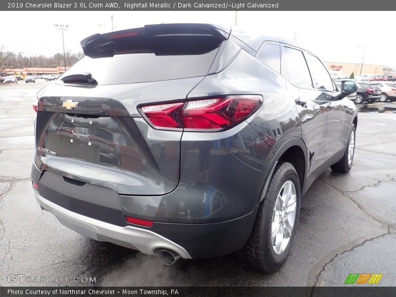 Nightfall Metallic / Dark Galvanized/­Light Galvanized 2019 Chevrolet Blazer 3.6L Cloth AWD