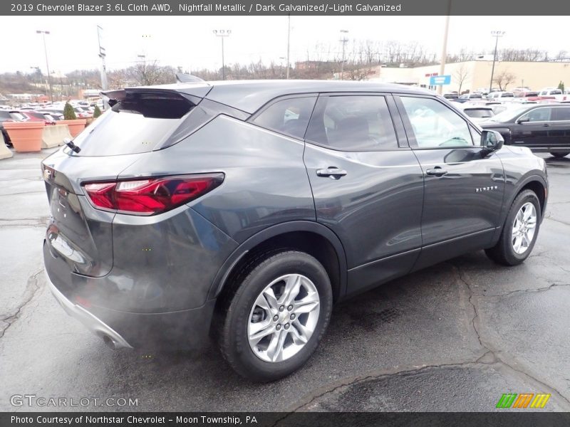Nightfall Metallic / Dark Galvanized/­Light Galvanized 2019 Chevrolet Blazer 3.6L Cloth AWD