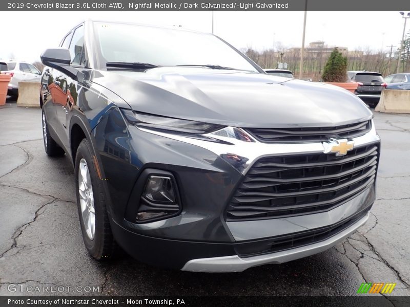 Nightfall Metallic / Dark Galvanized/­Light Galvanized 2019 Chevrolet Blazer 3.6L Cloth AWD