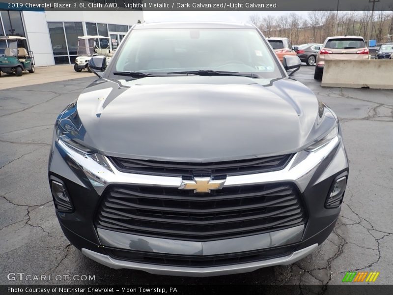 Nightfall Metallic / Dark Galvanized/­Light Galvanized 2019 Chevrolet Blazer 3.6L Cloth AWD