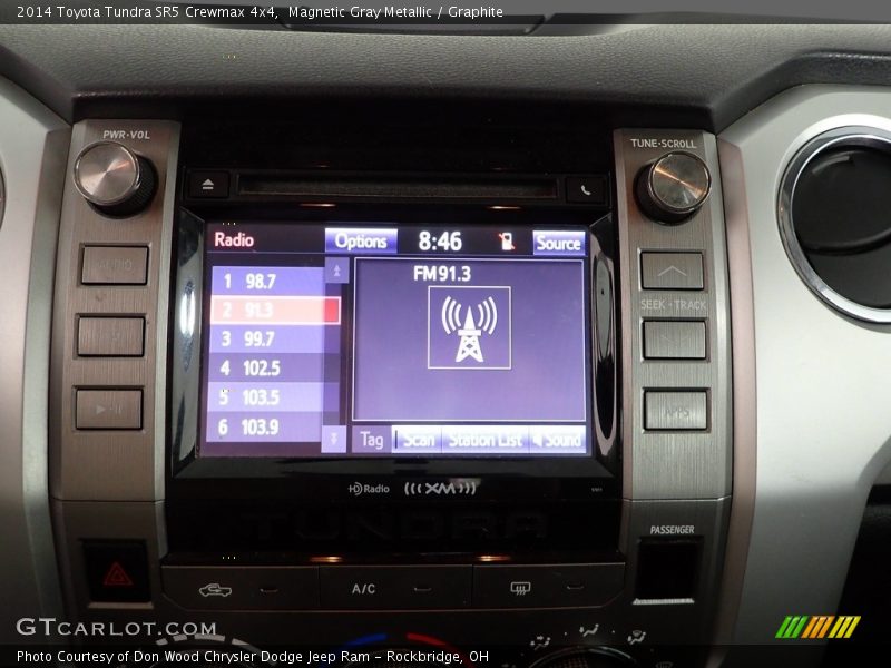 Magnetic Gray Metallic / Graphite 2014 Toyota Tundra SR5 Crewmax 4x4