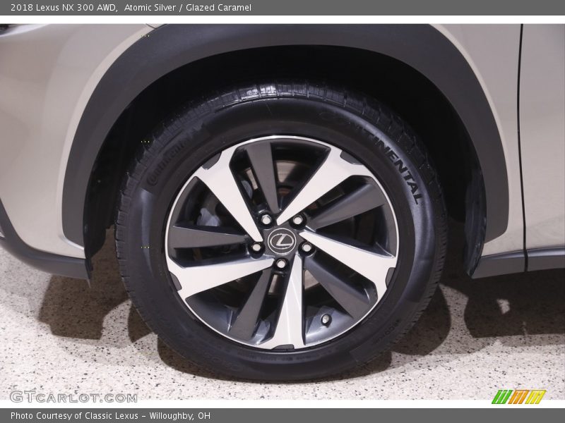 Atomic Silver / Glazed Caramel 2018 Lexus NX 300 AWD