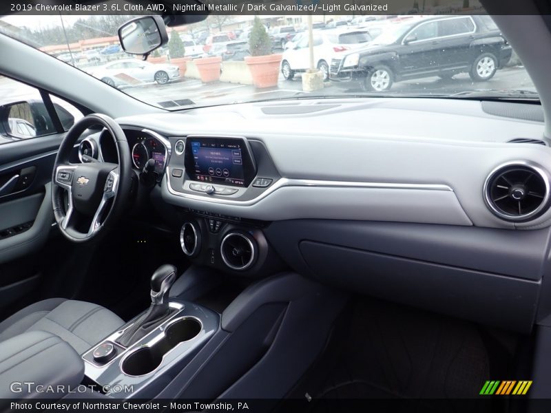 Nightfall Metallic / Dark Galvanized/­Light Galvanized 2019 Chevrolet Blazer 3.6L Cloth AWD