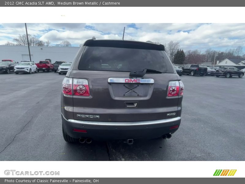Medium Brown Metallic / Cashmere 2012 GMC Acadia SLT AWD