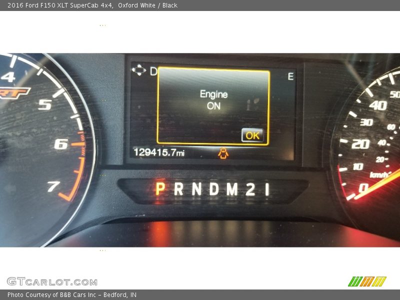 Oxford White / Black 2016 Ford F150 XLT SuperCab 4x4