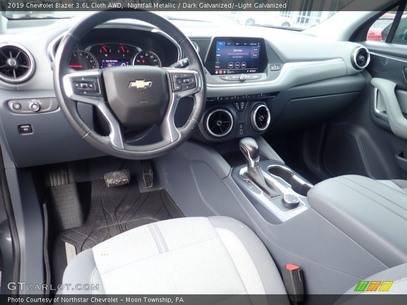 Nightfall Metallic / Dark Galvanized/­Light Galvanized 2019 Chevrolet Blazer 3.6L Cloth AWD