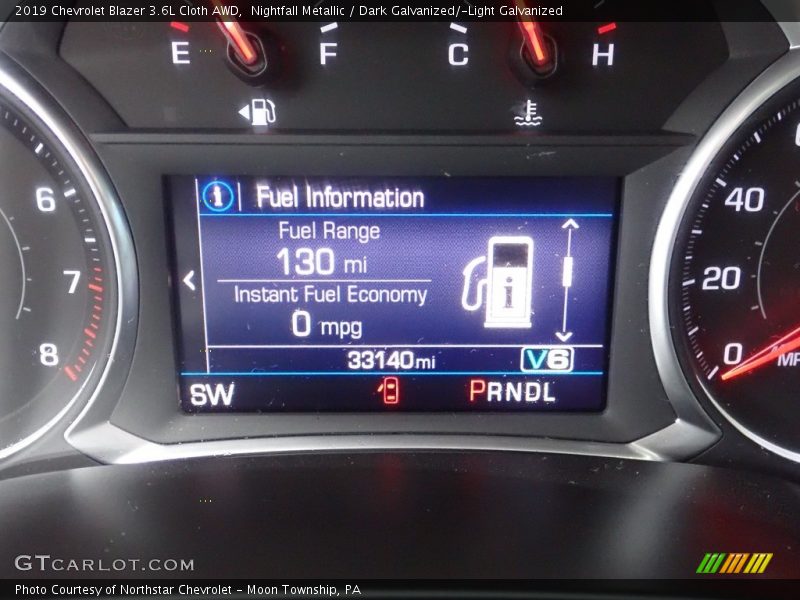 Nightfall Metallic / Dark Galvanized/­Light Galvanized 2019 Chevrolet Blazer 3.6L Cloth AWD
