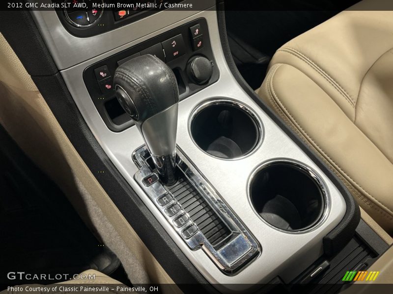 Medium Brown Metallic / Cashmere 2012 GMC Acadia SLT AWD