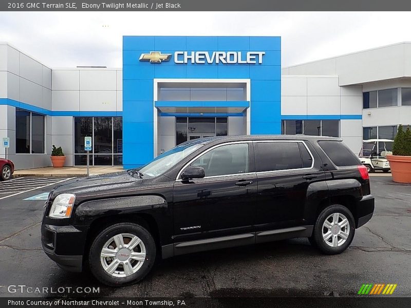 Ebony Twilight Metallic / Jet Black 2016 GMC Terrain SLE