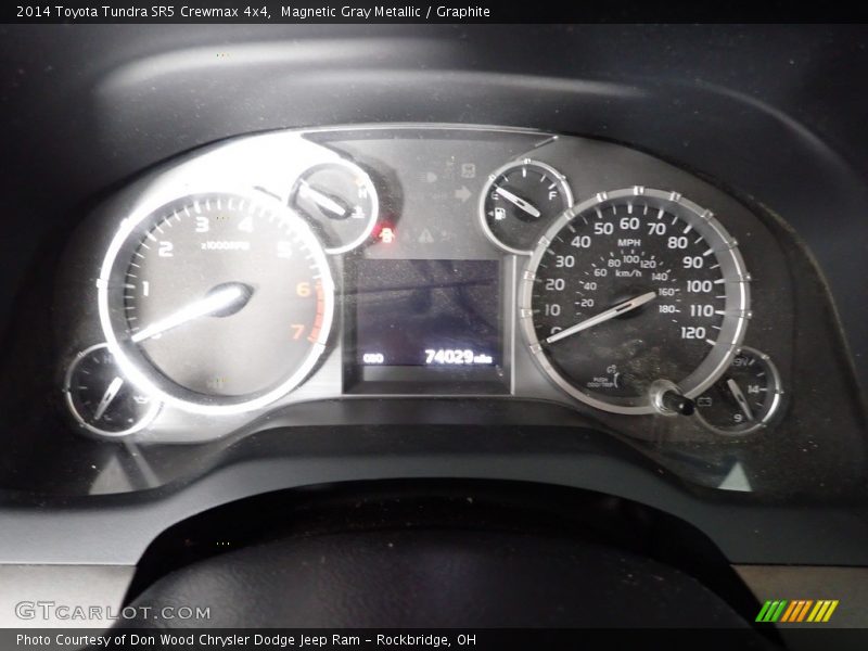 Magnetic Gray Metallic / Graphite 2014 Toyota Tundra SR5 Crewmax 4x4