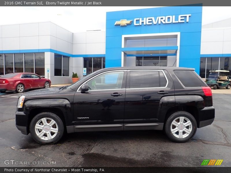 Ebony Twilight Metallic / Jet Black 2016 GMC Terrain SLE