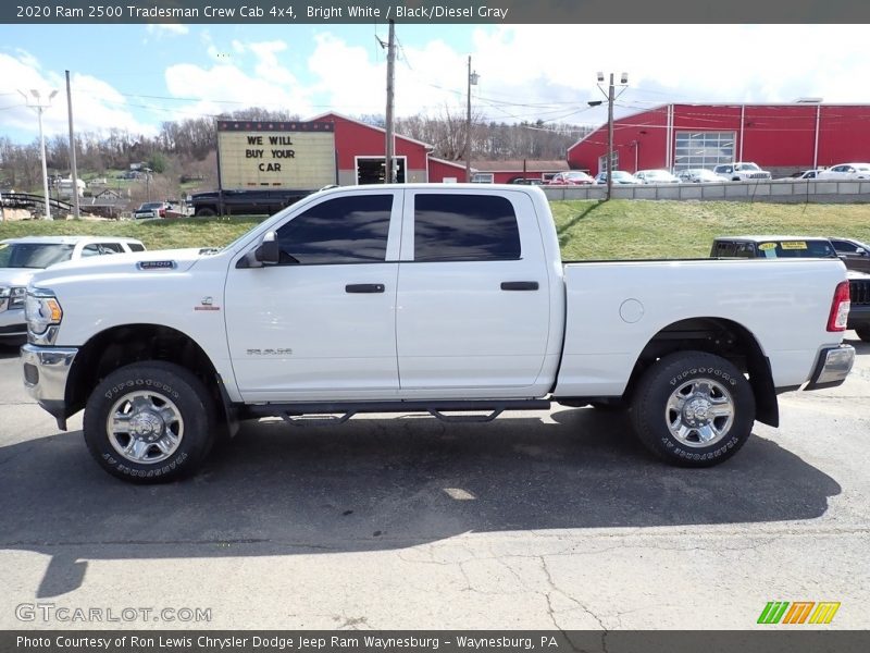 Bright White / Black/Diesel Gray 2020 Ram 2500 Tradesman Crew Cab 4x4