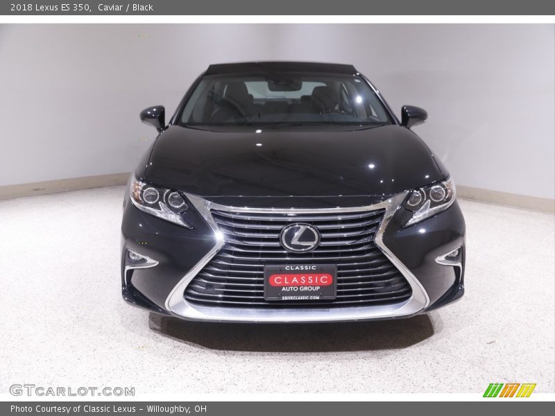 Caviar / Black 2018 Lexus ES 350